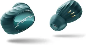 SOL REPUBLIC Amps Air Totally Wireless Bluetooth Earbuds – Premium Sound, Sweat & Rain Resistant, 2200mAh Portable Phone Charger, Music & Siri Control, Secure Fit for Workouts, SOL-EP1190TL Teal