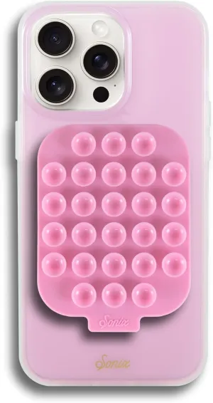 Sonix Case   Magnetic Silicone Suction Cup Phone Mount (Rose Pink) for MagSafe iPhone 14 Pro Max | Jelly Pink