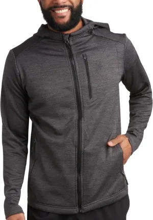 Spyder Men's Active Fleece Hoodie - Performance Mesh Fleece Full Zip Up Sweatshirt with Secure Zip Pockets (Sizes: S-XXL)