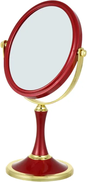 Swivel Double-Sided Makeup Mirror Large Tabletop Mirror Perfect for Home Present