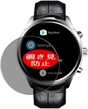 Synvy Privacy Screen Protector, Compatible with FINOW X5 AIR Smartwatch smart watch Anti Spy Film Protectors [Not Tempered Glass]