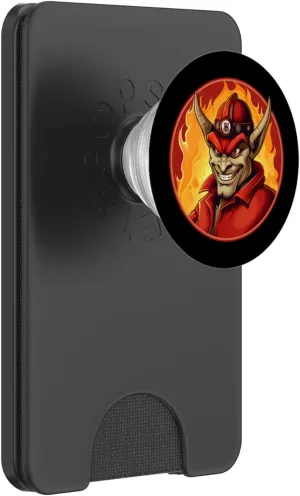 Teufel Fire Brigade / Fireman Devil PopSockets PopWallet for MagSafe