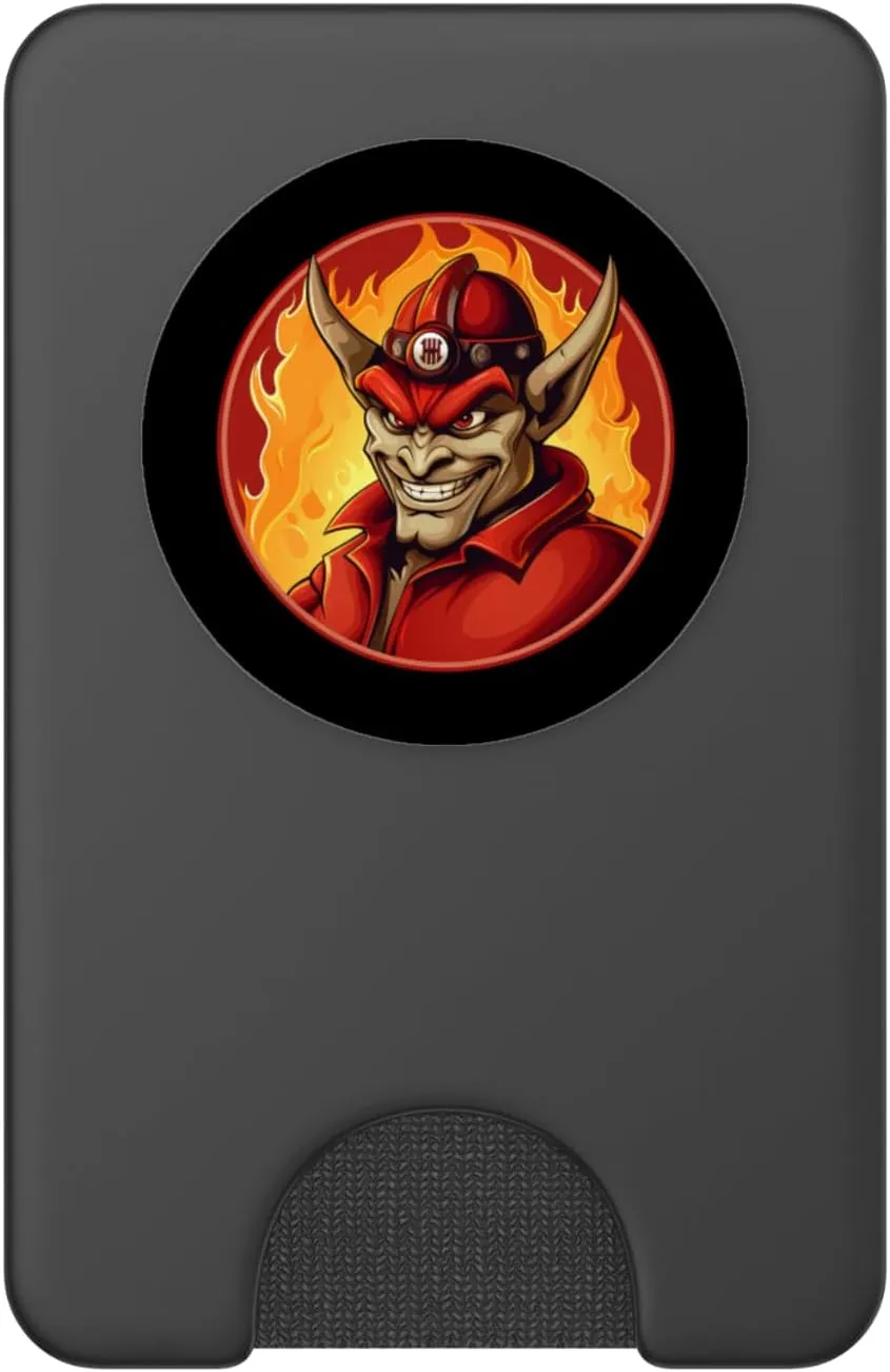 Teufel Fire Brigade / Fireman Devil PopSockets PopWallet for MagSafe