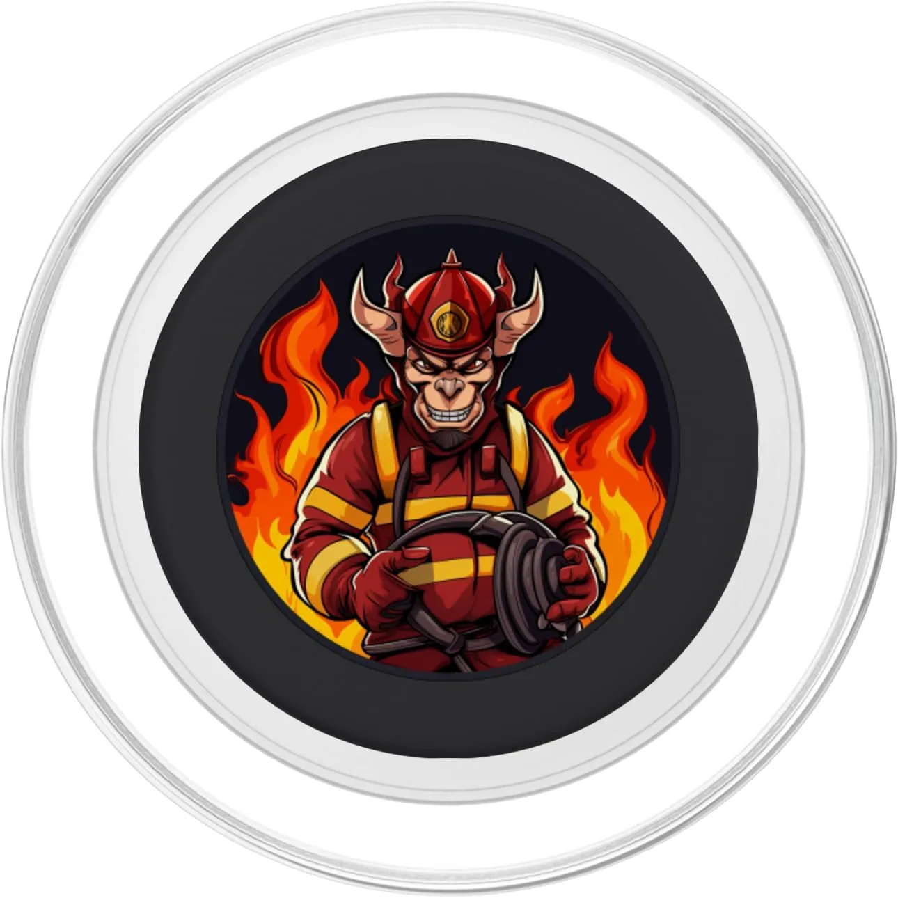 Teufel Fire Brigade PopSockets PopGrip for MagSafe