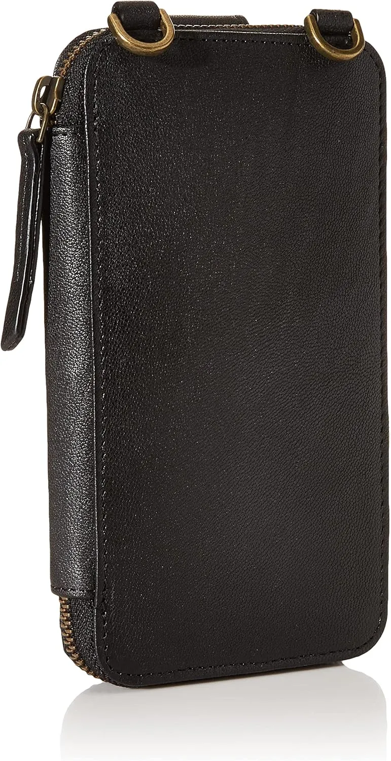 Timberland Women's RFID Leather Phone Crossbody Wallet Bag