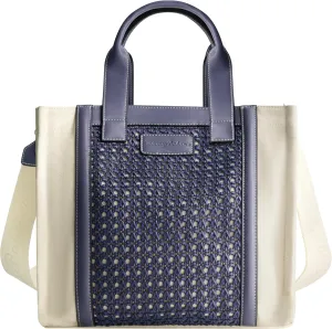 Tommy Bahama Tote, Women's Casual Everyday Bag with Woven Design and Adjustable Shoulder Strap