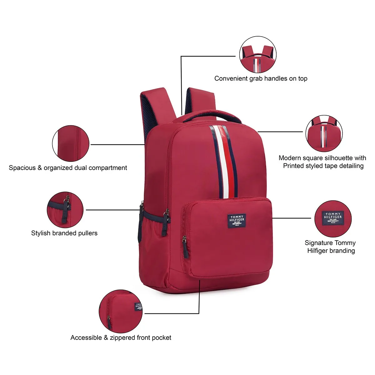 Tommy Hilfiger Monroe Laptop Backpack