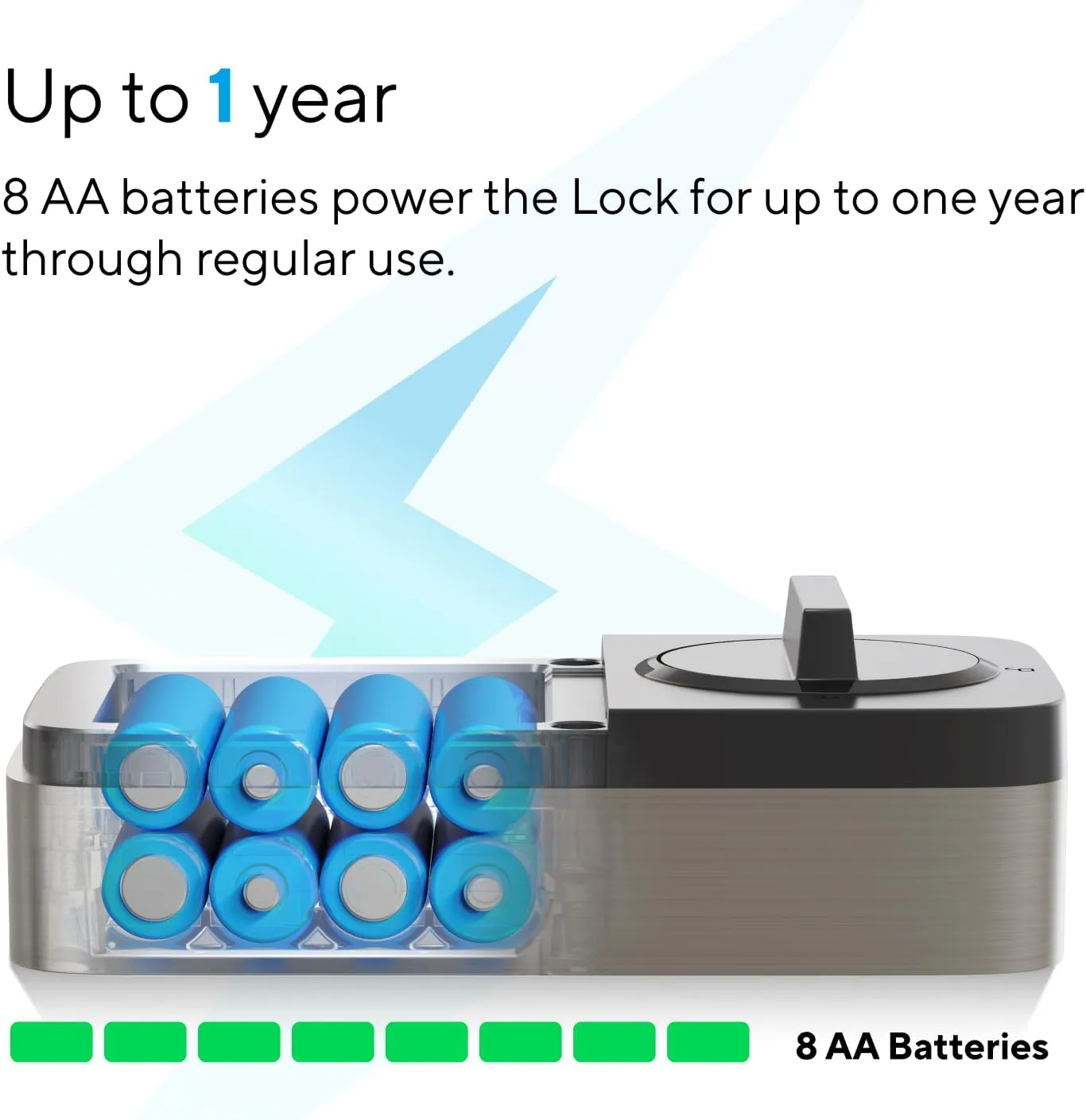 ULTRALOQ Bolt Fingerprint Smart Lock - Works with Apple HomeKit - Built-in WiFi Keyless Entry Door Lock - Voice Control with Siri, Alexa, Google - Biometric Smart Door Lock - Smart WiFi Deadbolt