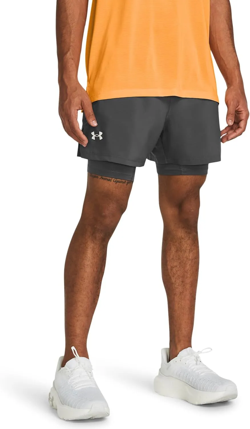 Under Armour Men's Launch Run 5-inch 2-in-1 Shorts