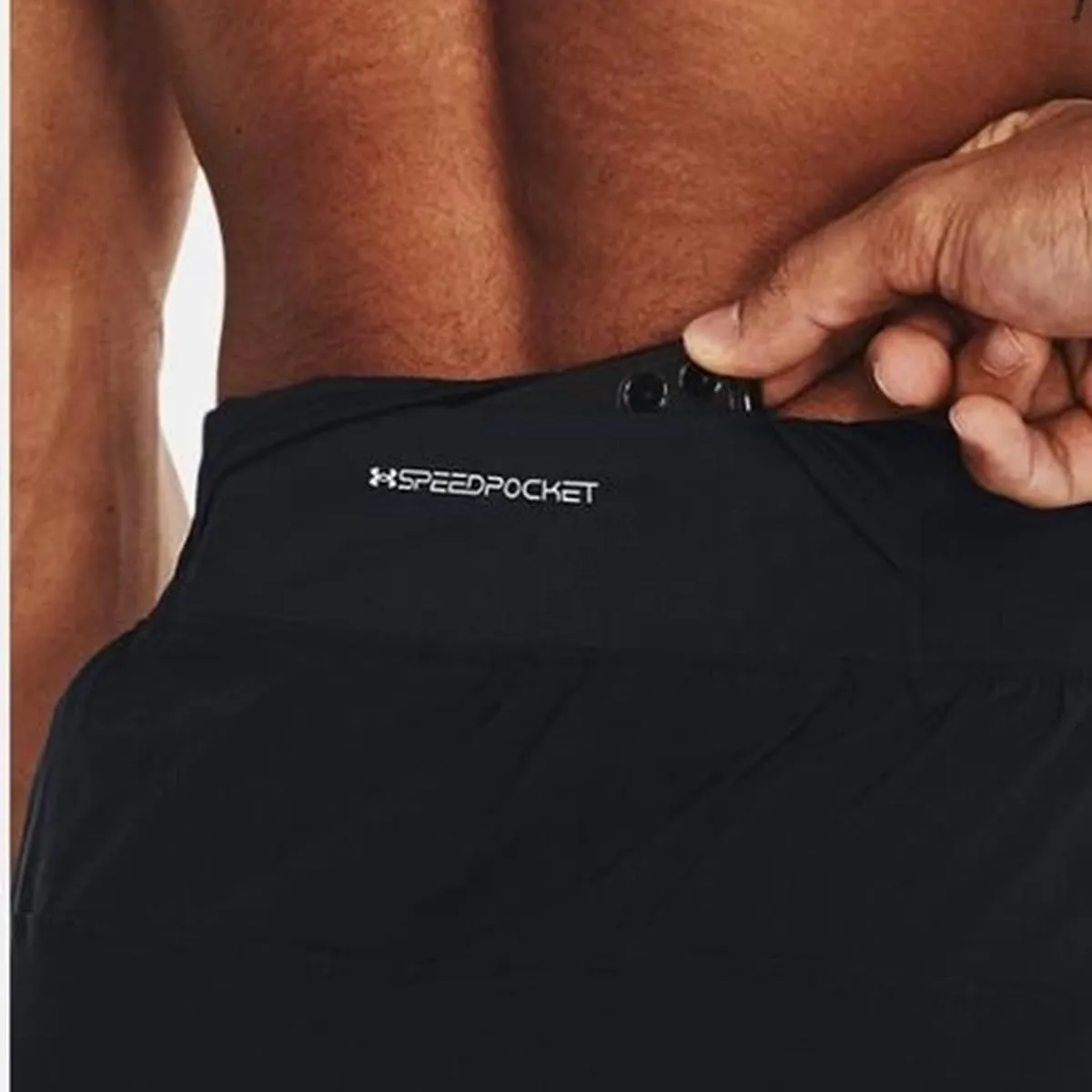 Under Armour UA Outrun The Storm Pant - 1376799-001 - Black/Black/Reflective