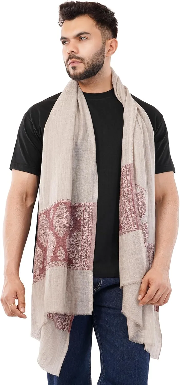 Unisex Light weight Soft100% Cashmere Stole Wrap Scarf Warm pashmina Stole pure wool scarf, woven woollen stole