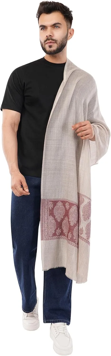 Unisex Light weight Soft100% Cashmere Stole Wrap Scarf Warm pashmina Stole pure wool scarf, woven woollen stole