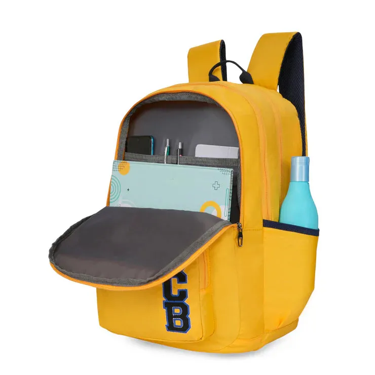 United Colors of Benetton Arcade Back to School Backpack Yellow