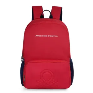 United Colors of Benetton Filago Back to School Backpack Red