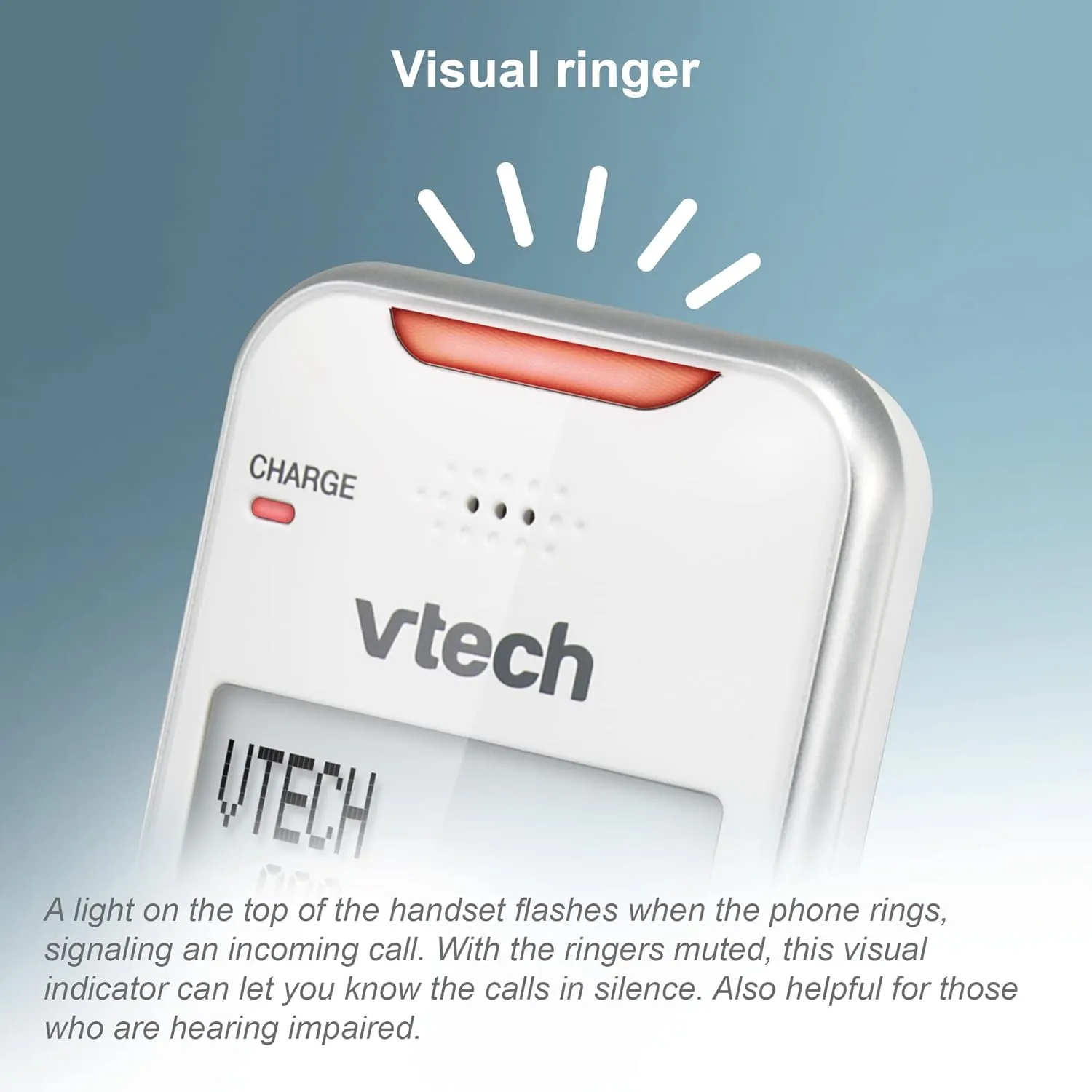 VTech VS112-17 Cordless Phone for Home with Answering Machine, Call Blocking, Caller ID, Intercom and Connect to Cell