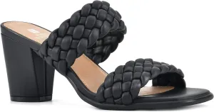 WHITE MOUNTAIN Women's by Far Block Heel