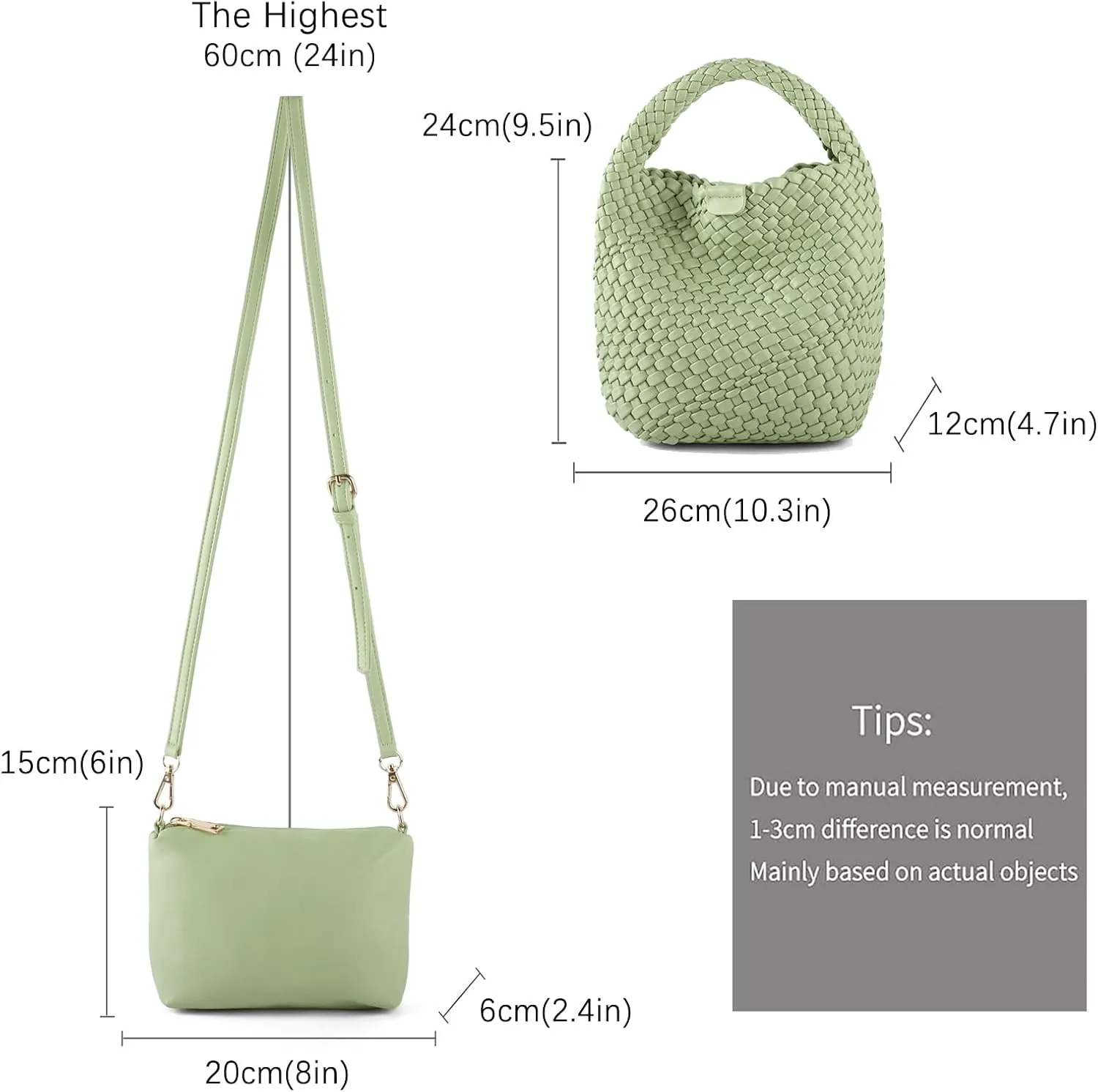 Woven Tote Bag for Women Vegan Leather Medium Size Summer Beach Travel Handbag and Purse Retro Handmade Shoulder Bag