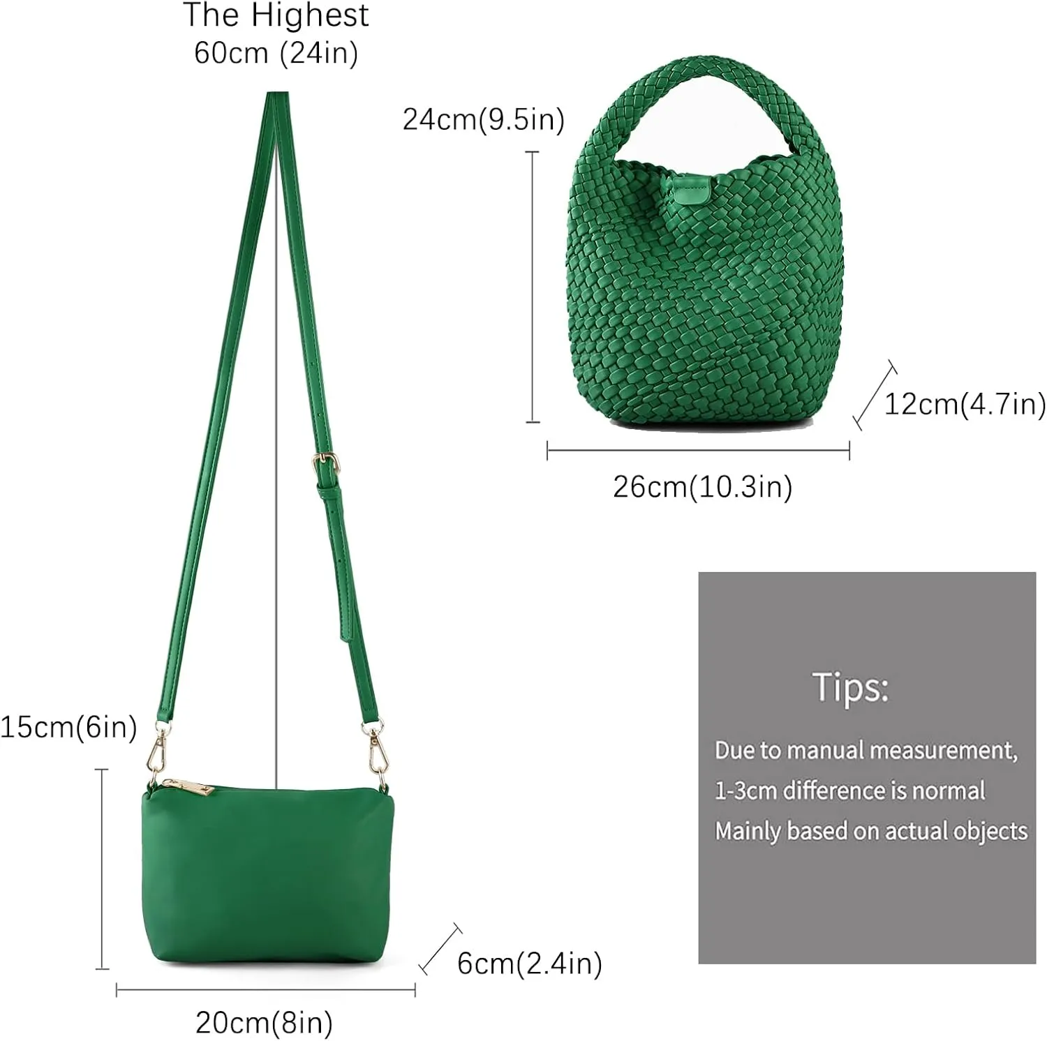 Woven Tote Bag for Women Vegan Leather Medium Size Summer Beach Travel Handbag and Purse Retro Handmade Shoulder Bag