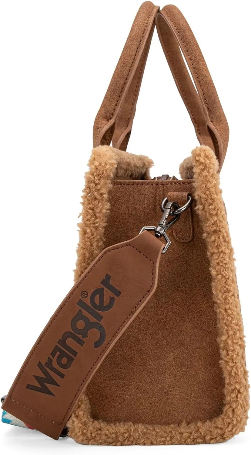 Wrangler Boho Tote Bag Aztec Top Handle Handbags and Purses