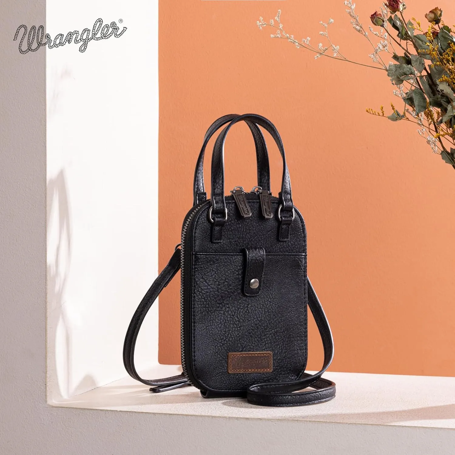 Wrangler Mini Cellphone Purse Crossbody Phone Bag for Women