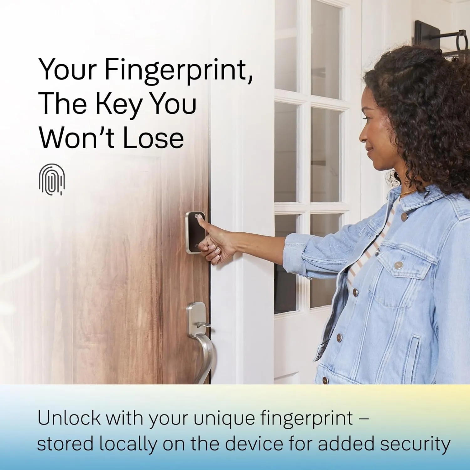 Yale Assure Lock 2 Touch Deadbolt, Black Suede Entry Door Lock with Touch Digital Keypad Keypad and Fingerprint Scanner and Back-Up Key, (No Wi-Fi), YRD410-F-BLE-BSP