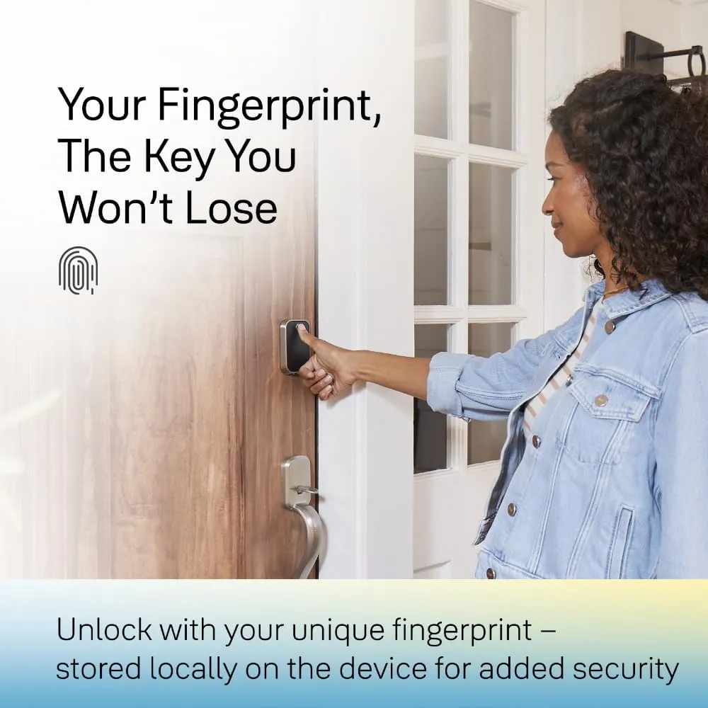 Yale Assure Lock 2 Touch Deadbolt, Oil Rubbed Bronze Keyless Entry Door Lock with Touch Digital Keypad and Fingerprint Scanner, (No Wi-Fi), YRD450-F-BLE-0BP