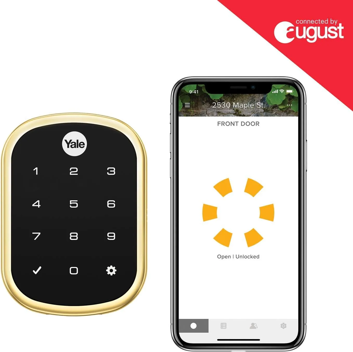 Yale Assure Lock SL, Wi-Fi Smart Lock with Kincaid BK Lever - Works with The Yale Access App, Amazon Alexa, Google Assistant, HomeKit, Phillips Hue and Samsung SmartThings, Oil Rubbed Bronze