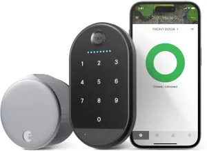 Yale|August Wi-Fi Smart Lock with Keypad, Silver
