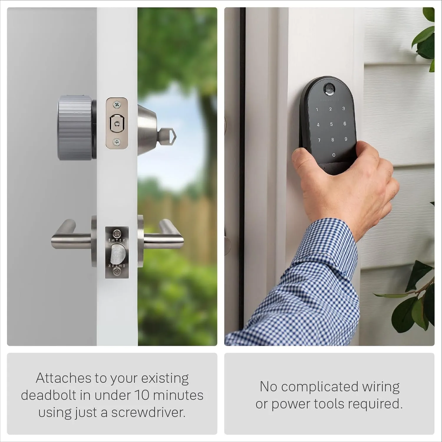 Yale|August Wi-Fi Smart Lock with Keypad, Silver