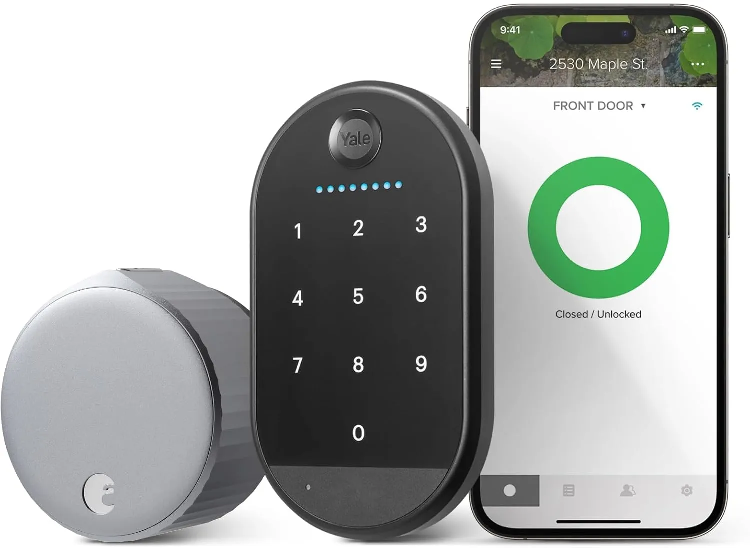 Yale|August Wi-Fi Smart Lock with Keypad, Silver