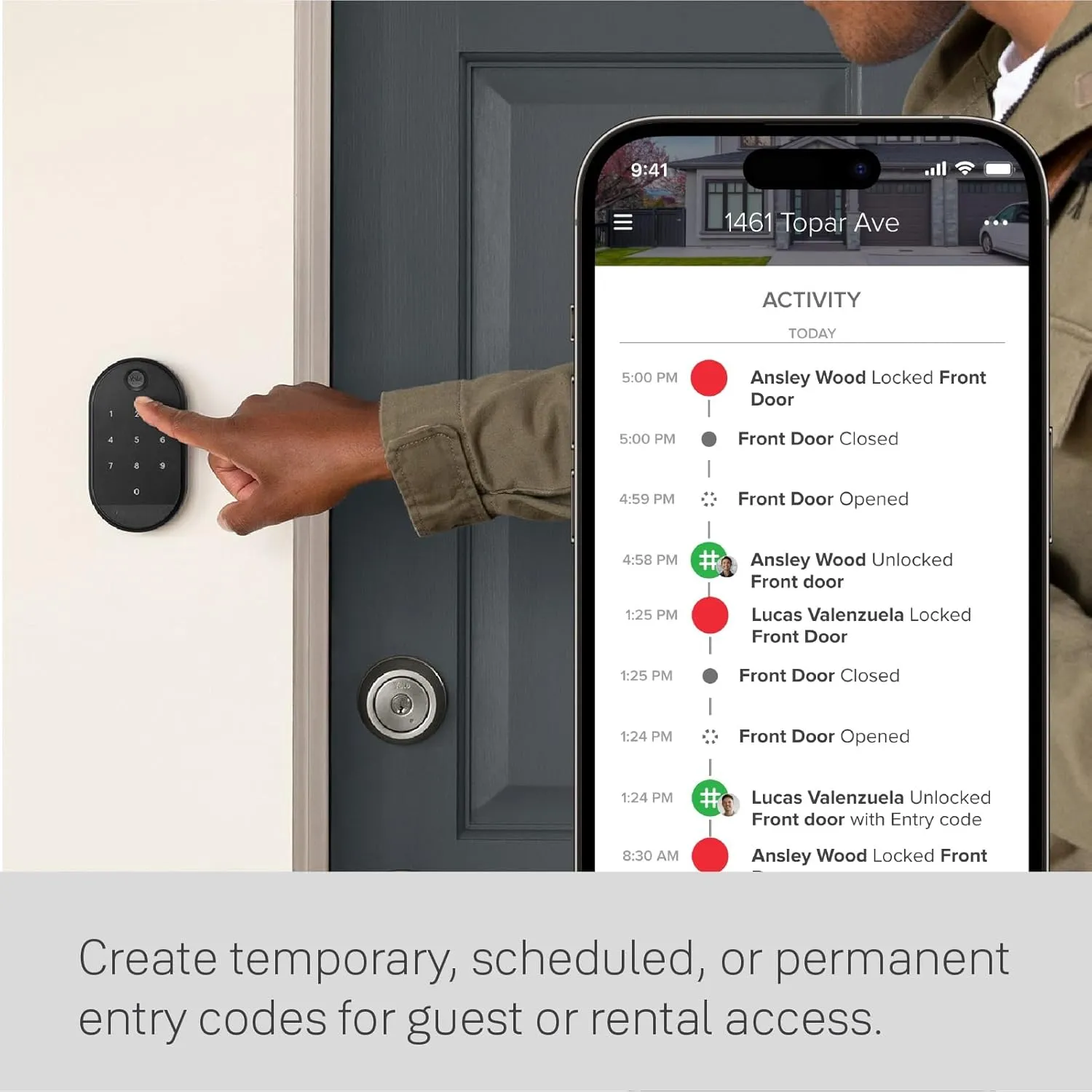 Yale|August Wi-Fi Smart Lock with Keypad, Silver