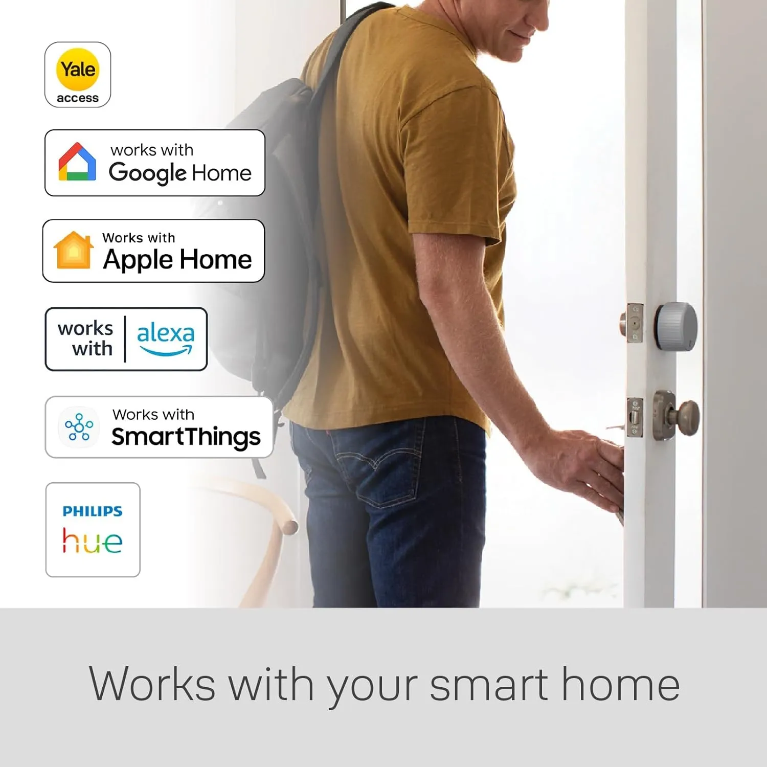 Yale|August Wi-Fi Smart Lock with Keypad, Silver