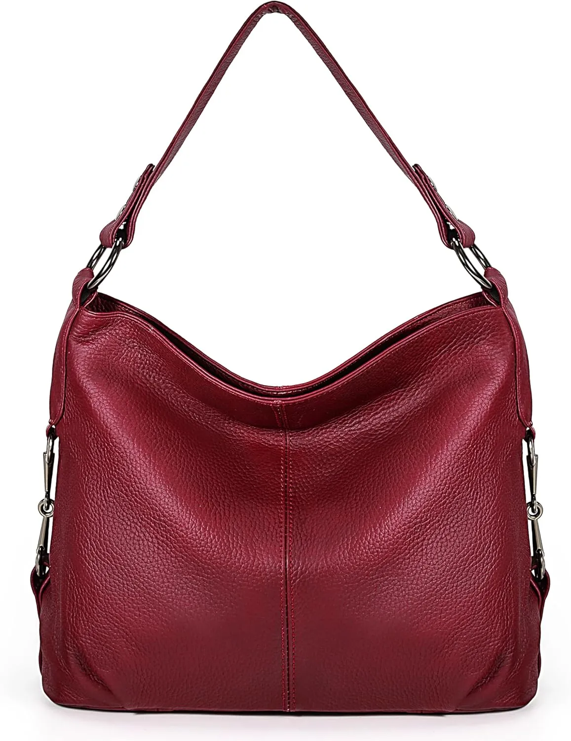 YALUXE Genuine Leather Shoulder Bags Stylish Hobo Handbags Purses Crossbody Bags for Women
